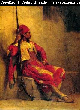 unknow artist Arab or Arabic people and life. Orientalism oil paintings  535